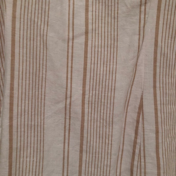 White and tan dress - Picture 2 of 3